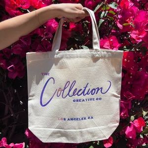 “The Collection Creative Co.” canvas bag